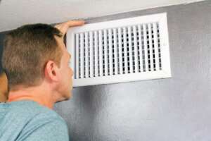 AC odors from vent